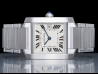 卡地亚 (Cartier) Tank Francaise Medium Quartz White Roman Dial 2465/W51011Q3